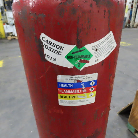 LaFrance Alfco RB-5524 Foamite 100 lb. Carbon Dioxide Fire Extinguisher Cylinder