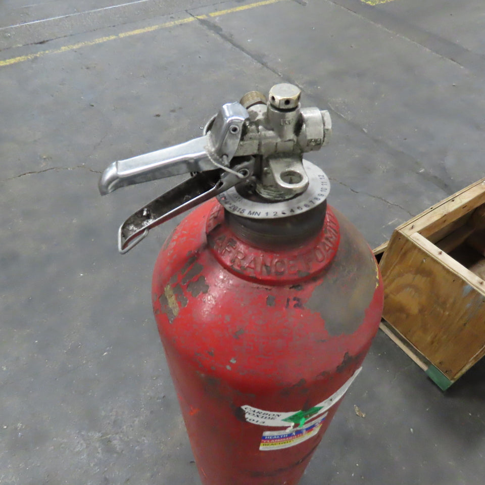 LaFrance Alfco RB-5524 Foamite 100 lb. Carbon Dioxide Fire Extinguisher Cylinder