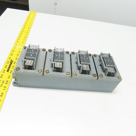Allen Bradley 8HW7-20738 Bulletin 800H 4-Station Start/Stop Hazardous Switch