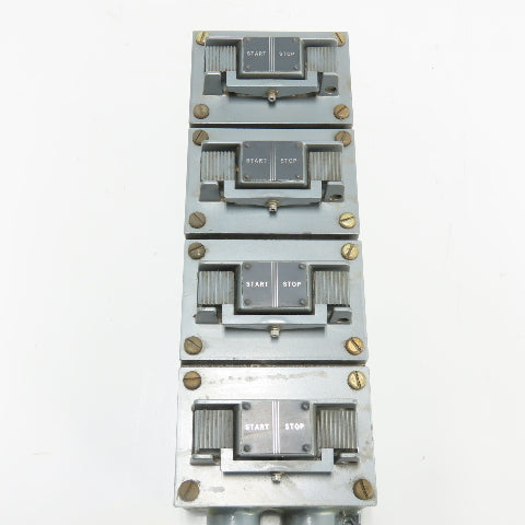 Allen Bradley 8HW7-20738 Bulletin 800H 4-Station Start/Stop Hazardous Switch