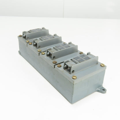Allen Bradley 8HW7-20738 Bulletin 800H 4-Station Start/Stop Hazardous Switch
