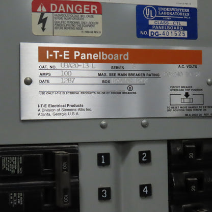 Siemens Marq 600A Motor Control Center MCC 480V 3PH 3W 60HZ (7 Buckets)