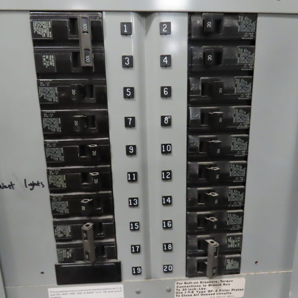Siemens Marq 600A Motor Control Center MCC 480V 3PH 3W 60HZ (7 Buckets)