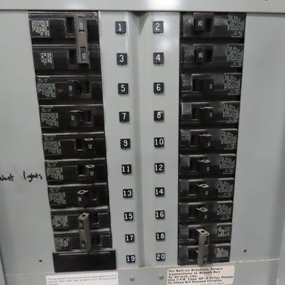 Siemens Marq 600A Motor Control Center MCC 480V 3PH 3W 60HZ (7 Buckets)