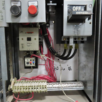 Siemens Marq 600A Motor Control Center MCC 480V 3PH 3W 60HZ (7 Buckets)