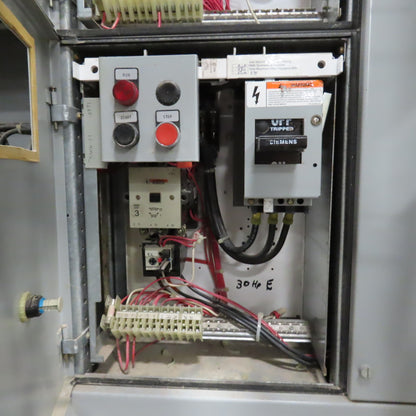 Siemens Marq 600A Motor Control Center MCC 480V 3PH 3W 60HZ (7 Buckets)