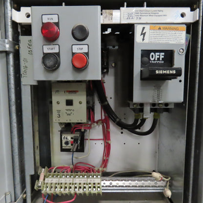 Siemens Marq 600A Motor Control Center MCC 480V 3PH 3W 60HZ (7 Buckets)