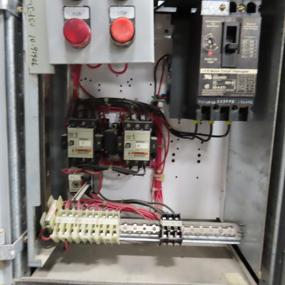 Siemens Marq 600A Motor Control Center MCC 480V 3PH 3W 60HZ (7 Buckets)