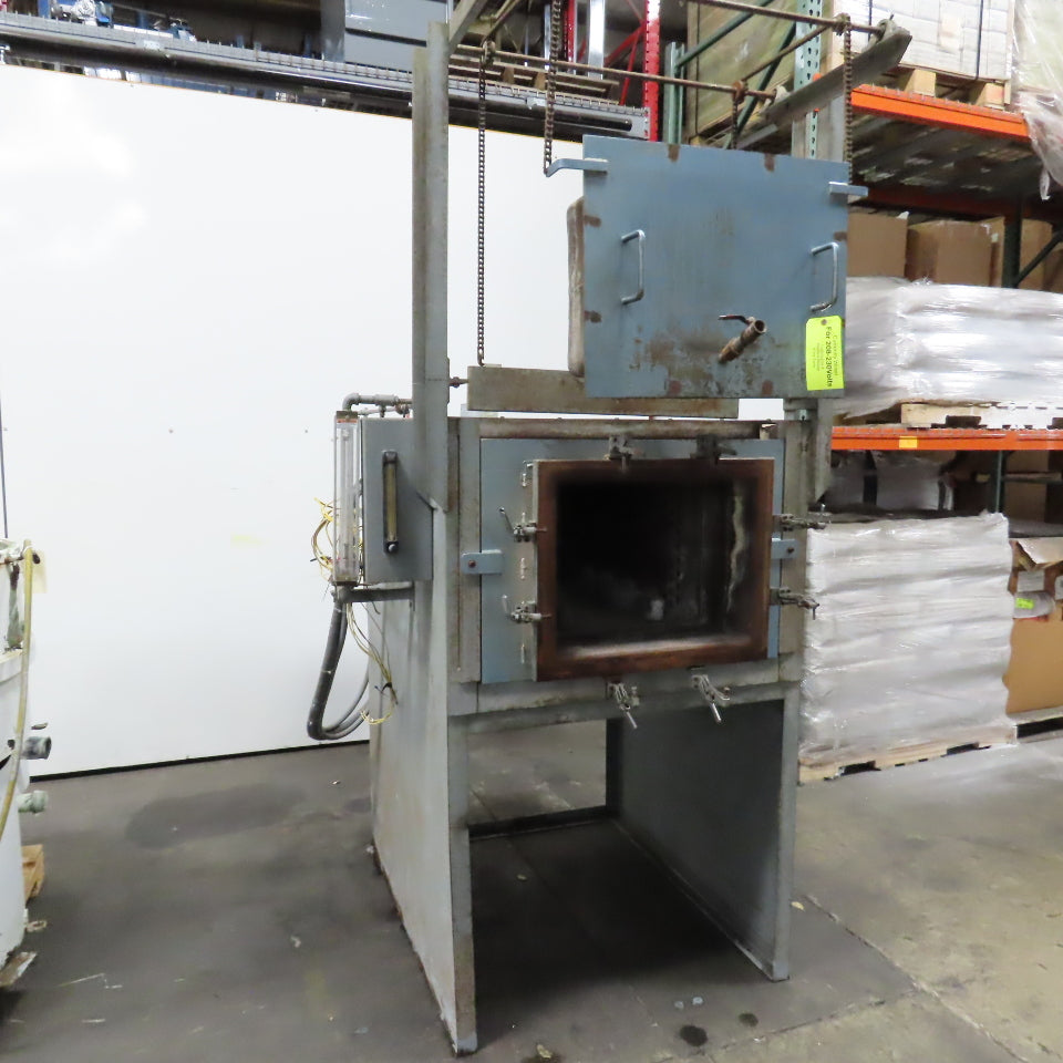 Electra Retort 182538 Heat Treat Furnace 220V 3PH 16"x21"x36" 1200°F No Controls