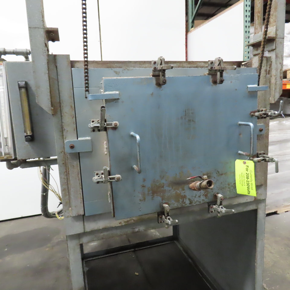 Electra Retort 182538 Heat Treat Furnace 220V 3PH 16"x21"x36" 1200°F No Controls