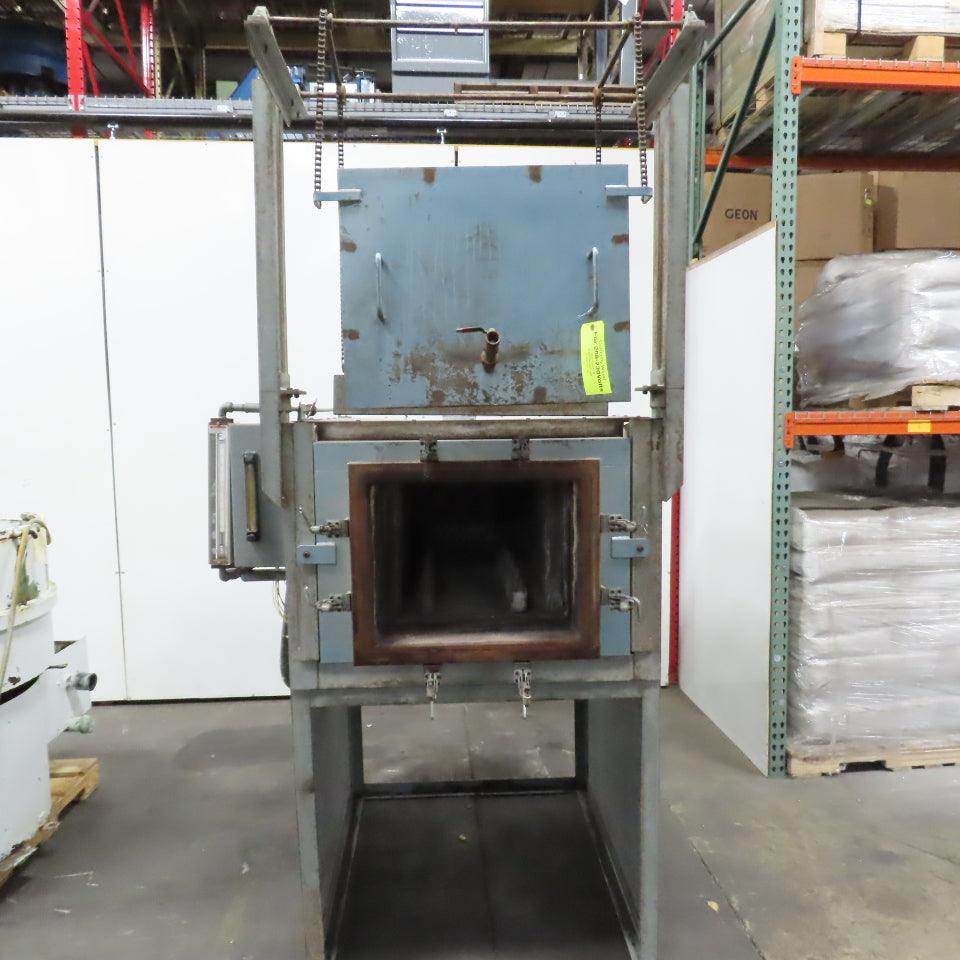 Electra Retort 182538 Heat Treat Furnace 220V 3PH 16"x21"x36" 1200°F No Controls