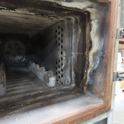 Electra Retort 182538 Heat Treat Furnace 220V 3PH 16"x21"x36" 1200°F No Controls