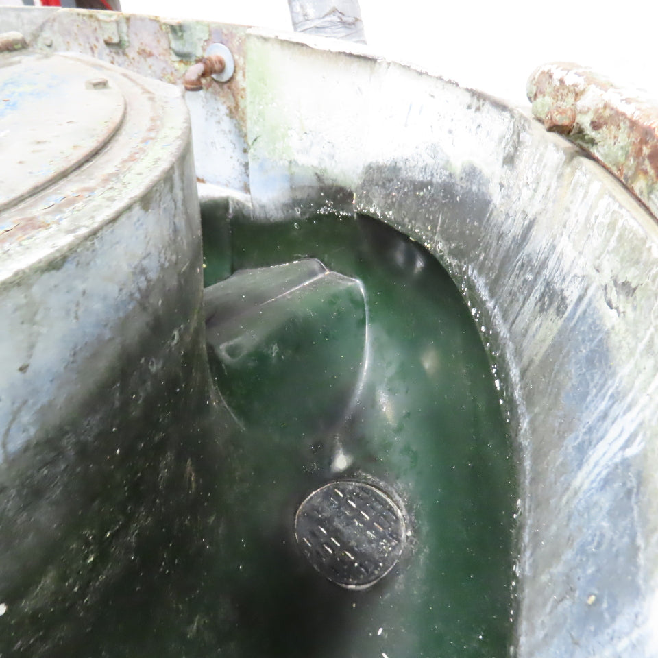 Roto Finish 2HP Lined Vibratory Finishing Tumbler 230/460V 3PH 16" Deep Tested
