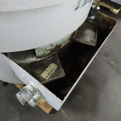 Roto Finish 2HP Lined Vibratory Finishing Tumbler 230/460V 3PH 16" Deep Tested