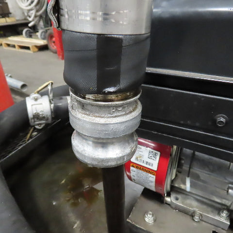 Pacer SE2UL E950 2 NPT Transfer Pump 200GPM W/ Briggs 6.5HP Motor, Hose & Cart