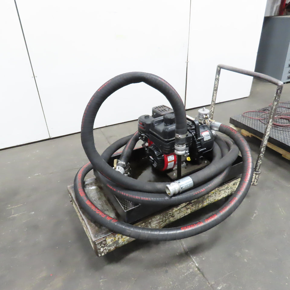 Pacer SE2UL E950 2 NPT Transfer Pump 200GPM W/ Briggs 6.5HP Motor, Hose & Cart