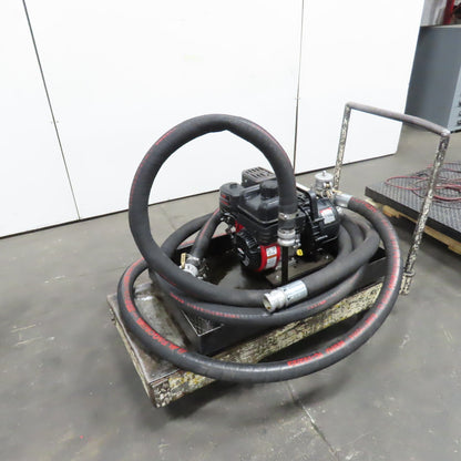 Pacer SE2UL E950 2 NPT Transfer Pump 200GPM W/ Briggs 6.5HP Motor, Hose & Cart