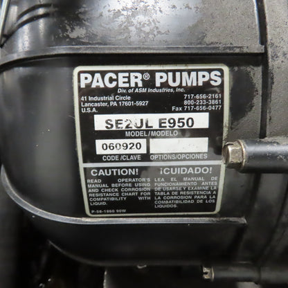 Pacer SE2UL E950 2 NPT Transfer Pump 200GPM W/ Briggs 6.5HP Motor, Hose & Cart