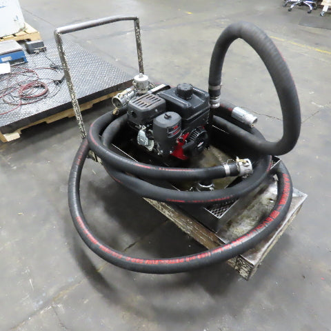 Pacer SE2UL E950 2 NPT Transfer Pump 200GPM W/ Briggs 6.5HP Motor, Hose & Cart