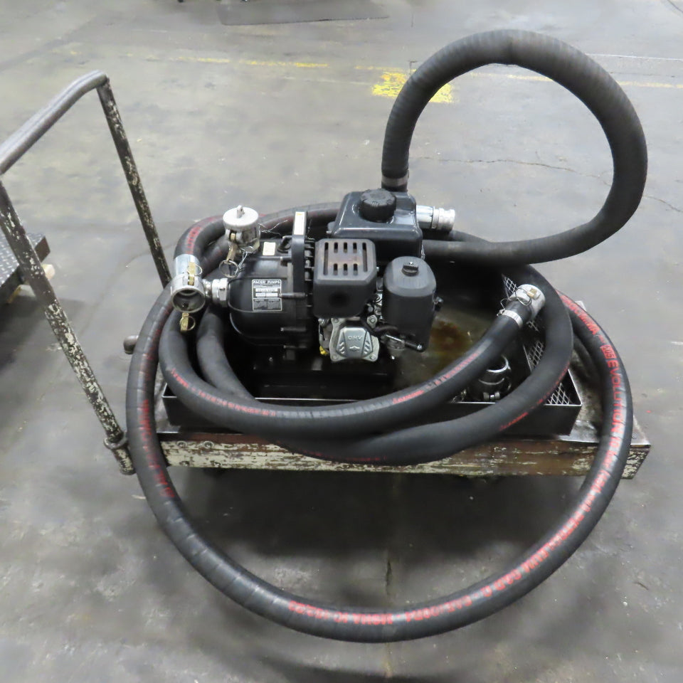 Pacer SE2UL E950 2 NPT Transfer Pump 200GPM W/ Briggs 6.5HP Motor, Hose & Cart
