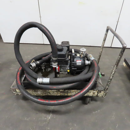 Pacer SE2UL E950 2 NPT Transfer Pump 200GPM W/ Briggs 6.5HP Motor, Hose & Cart