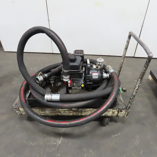 Pacer SE2UL E950 2 NPT Transfer Pump 200GPM W/ Briggs 6.5HP Motor, Hose & Cart