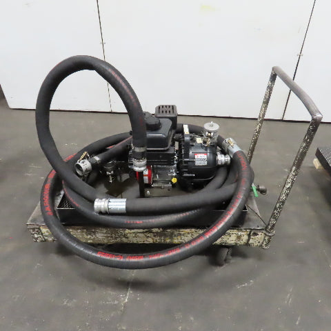 Pacer SE2UL E950 2 NPT Transfer Pump 200GPM W/ Briggs 6.5HP Motor, Hose & Cart