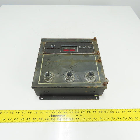 North American MFG H6195C Electronic Controller Panel Mount