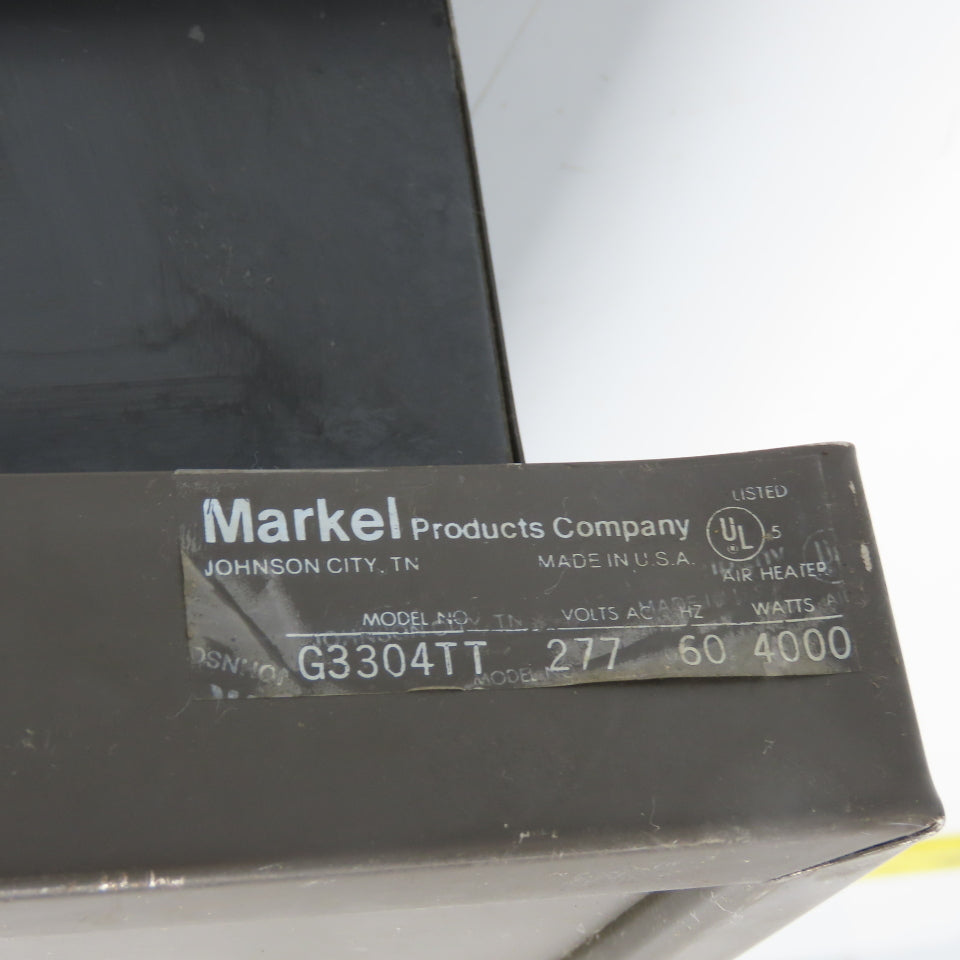 Markel G3304TT Air Heater 277VAC 4000W