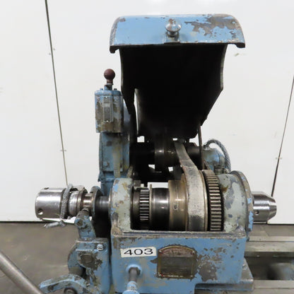 Logan 830 Vintage Hand Screw Machine Lathe 230V 3-Phase W/ Bar Feeder Tested