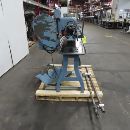 Logan 830 Vintage Hand Screw Machine Lathe 230V 3-Phase W/ Bar Feeder Tested