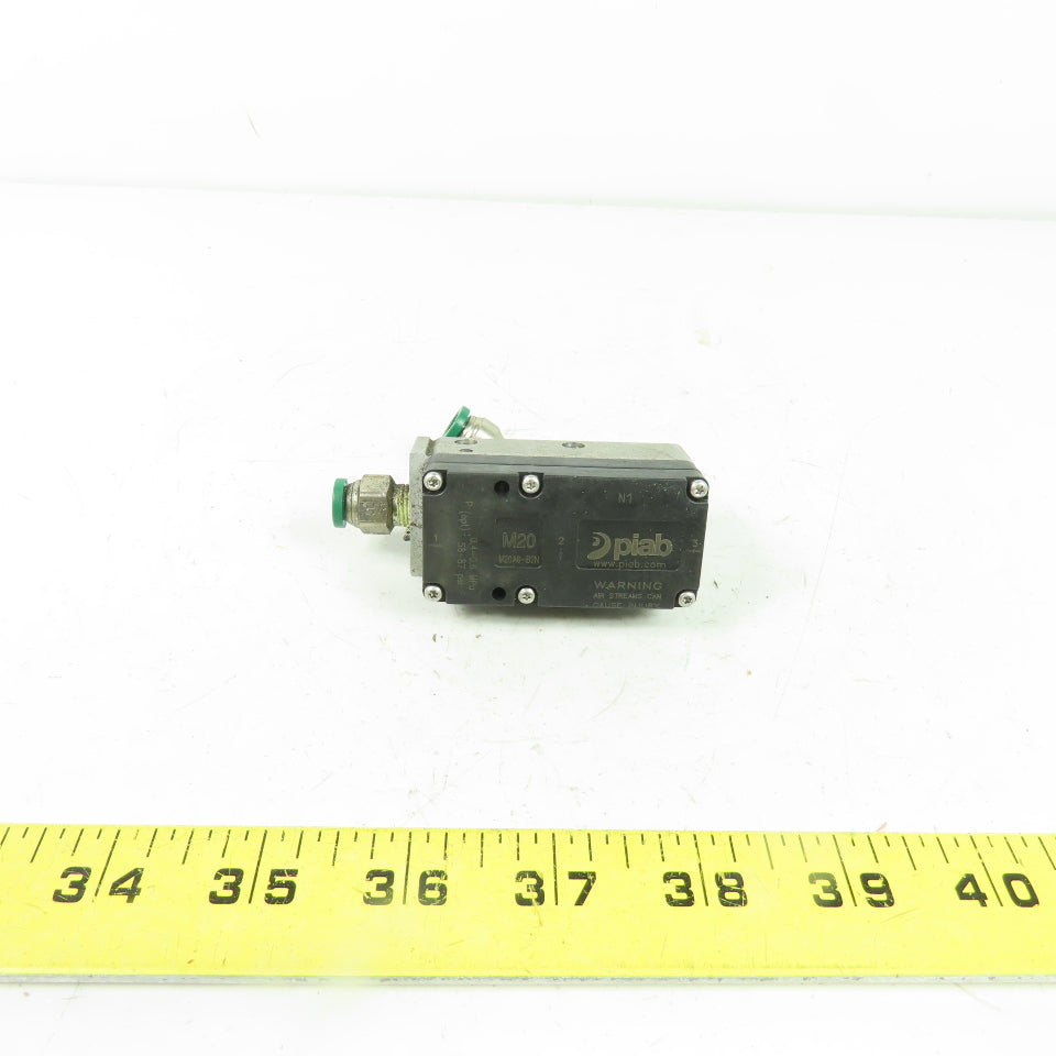 Piab M20A6-B2N Vacuum Pump Mini 58-87PSI 0.4-0.6MPa