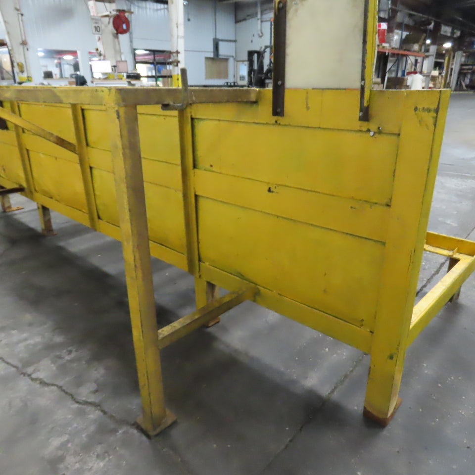 Forklift Battery & Charger Handling Pallet Storage Rack 132" Long x 40" Deep