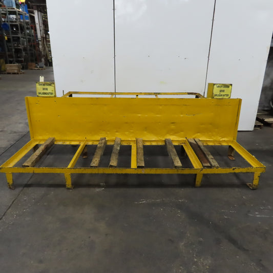 Forklift Battery & Charger Handling Pallet Storage Rack 132" Long x 40" Deep