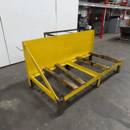 Forklift Battery & Charger Handling Pallet Storage Rack 84" Long x 40" Deep