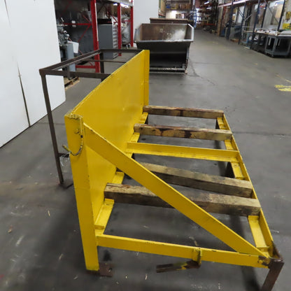 Forklift Battery & Charger Handling Pallet Storage Rack 84" Long x 40" Deep