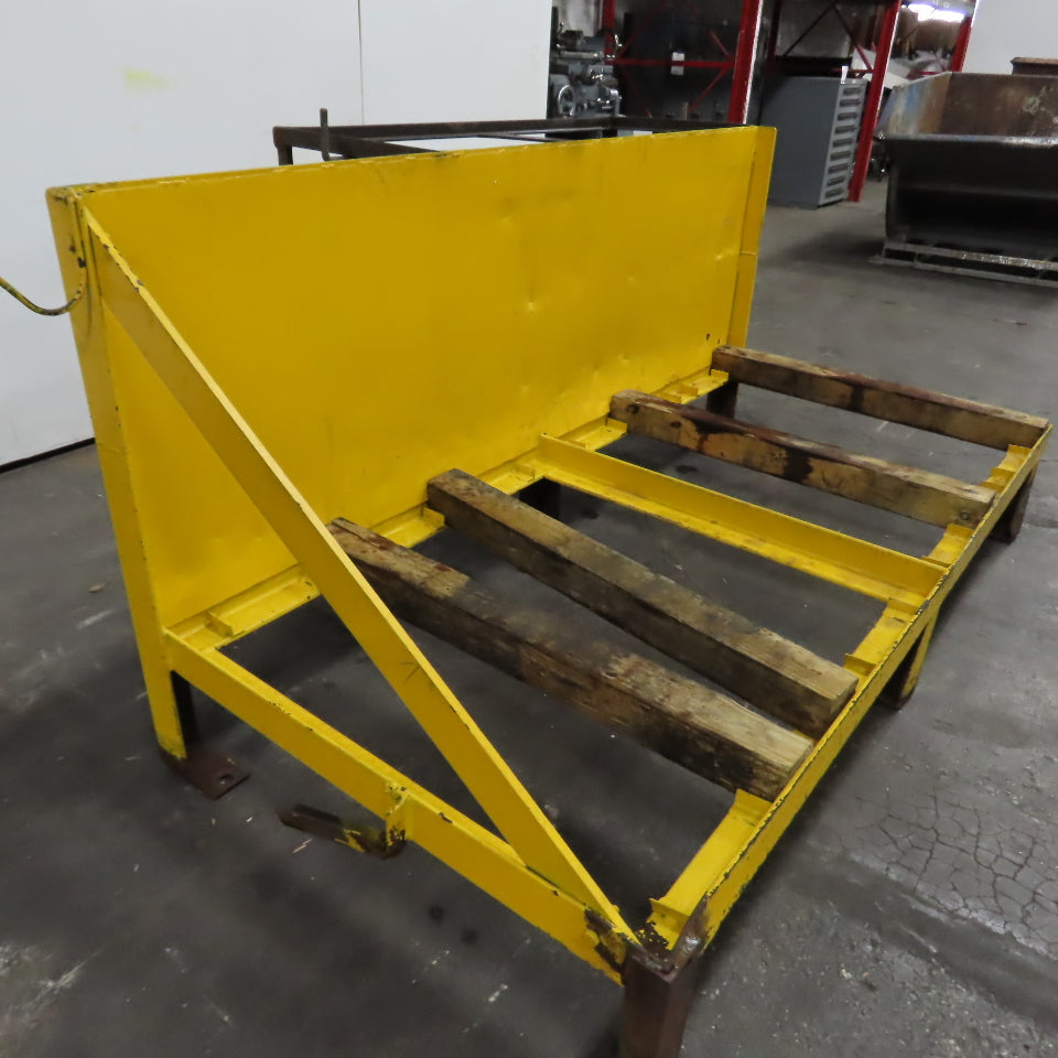 Forklift Battery & Charger Handling Pallet Storage Rack 84" Long x 40" Deep