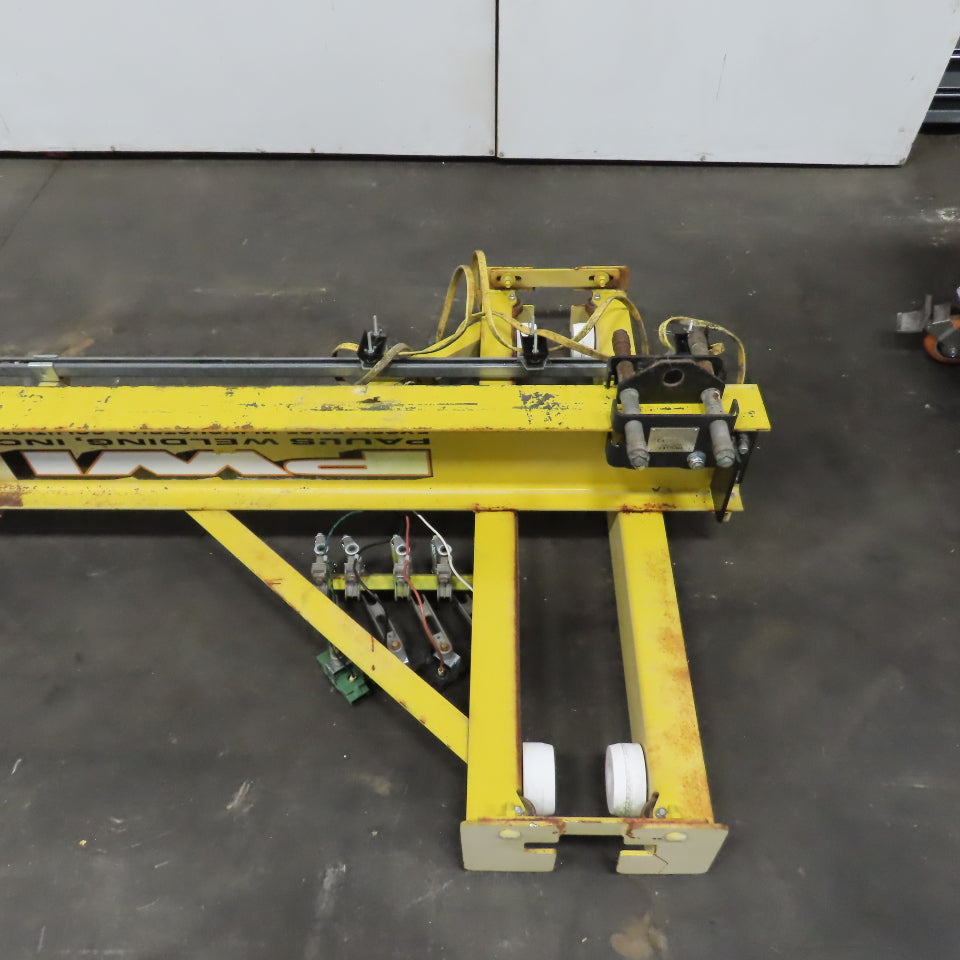 PWI 1/2 Ton 84" Manual Push/Pull Under Hung Bridge Crane Runner W/ Trolley