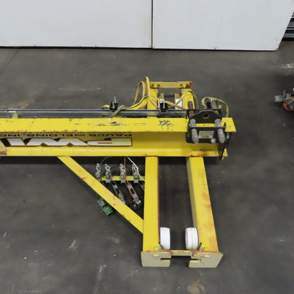 PWI 1/2 Ton 84" Manual Push/Pull Under Hung Bridge Crane Runner W/ Trolley