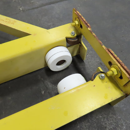 PWI 1/2 Ton 84" Manual Push/Pull Under Hung Bridge Crane Runner W/ Trolley