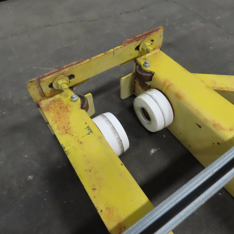 PWI 1/2 Ton 84" Manual Push/Pull Under Hung Bridge Crane Runner W/ Trolley