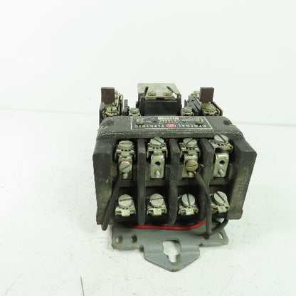 General Electric 101JL Size 1 Motor Starter Contactor 1.5-7.5HP 600V CR7006C