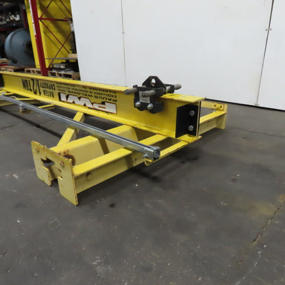 PWI 1/2 Ton 84" Manual Push/Pull Under Hung Bridge Crane Runner (NO WHEELS)