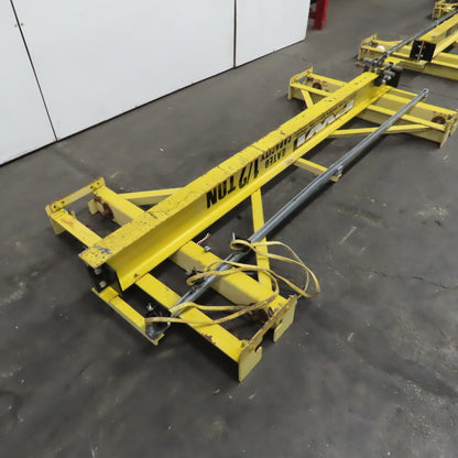 PWI 1/2 Ton 84" Manual Push/Pull Under Hung Bridge Crane Runner (NO WHEELS)