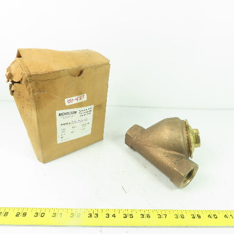 Nicholson 5115400 1" AHV Thermostatic Steam Trap