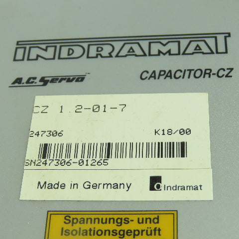 Indramat CZ 1.2-01-7 AC Servo Capacitor-Cz