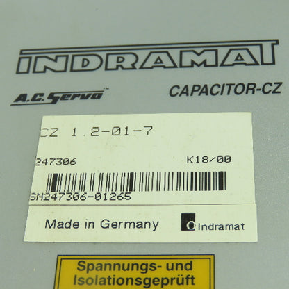 Indramat CZ 1.2-01-7 AC Servo Capacitor-Cz