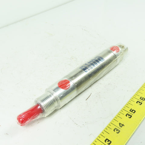Rima D-49935-A-2 Double Acting Pneumatic Cylinder 1/8" NPT 1.06" Dia
