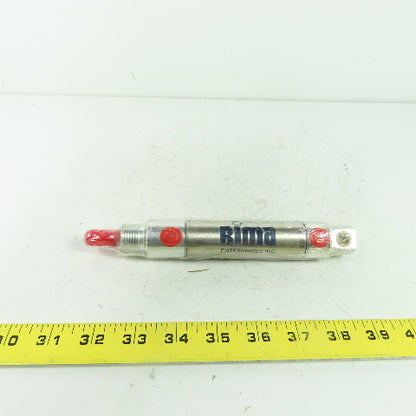 Rima D-49935-A-2 Double Acting Pneumatic Cylinder 1/8" NPT 1.06" Dia