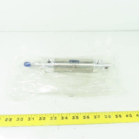 Rima C38-123-A-70 Double Acting Pneumatic Cylinder 1/2" Rod 1/4" NPT